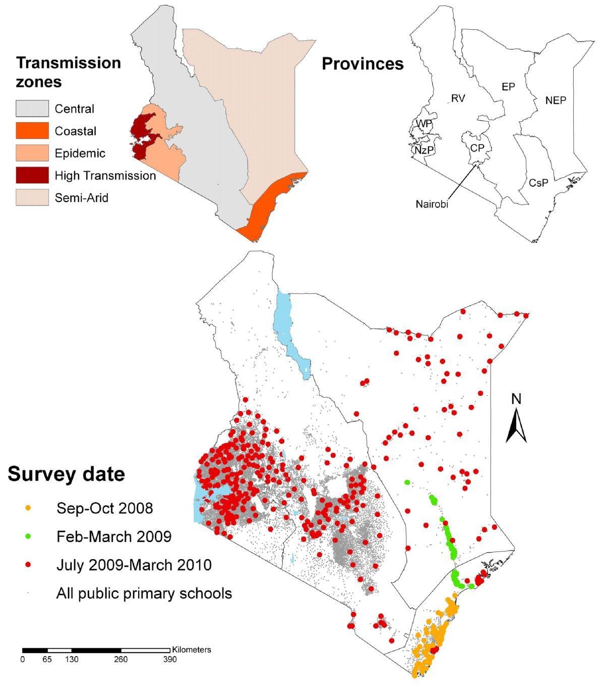 Kenya scuola di indagine e mappatura