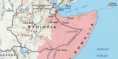 A nord-est del Kenya mappa